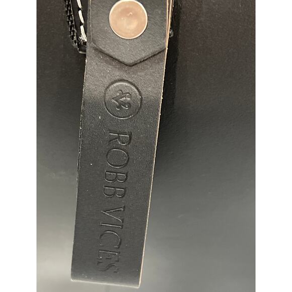 Vacavaliente Recycled Leather Briefcase Argentina Black Robb Vices Set Sale !!! - Picture 11 of 11